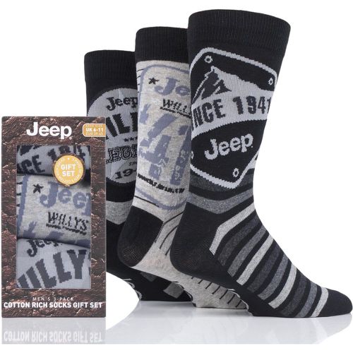 Pair Logo Gift Box Socks Men's 6-11 Mens - Jeep - Modalova