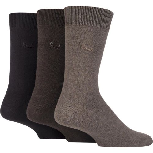 Pair Endrick Plain Trouser Socks Men's 7-11 Mens - Pringle - Modalova