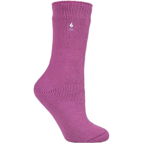 Women's 1 Pair 1.6 TOG Lite Plain Socks Muted 4-8 Ladies - Heat Holders - Modalova