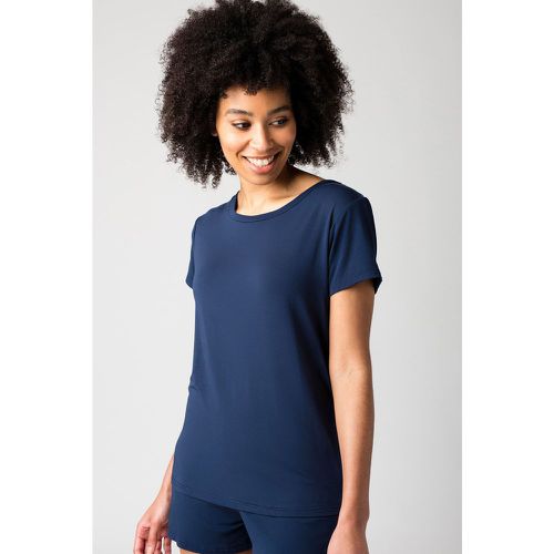 Ladies 1 Pack Bamboo Loungewear Selection T-Shirt Navy T-Shirt 12 Ladies - Lazy Panda - Modalova