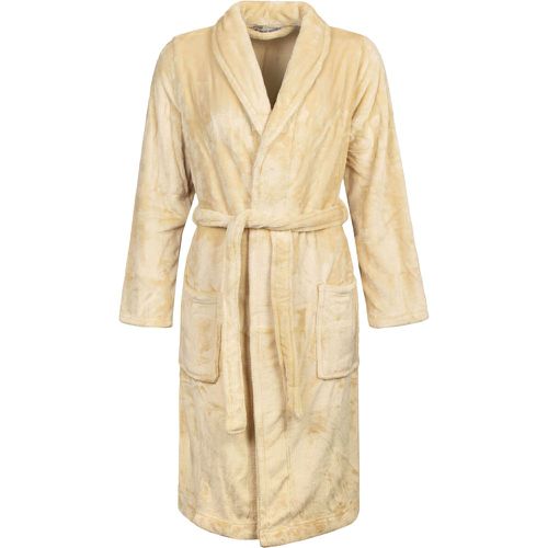Ladies 1 Pack SOCKSHOP Fleece Dressing Gown Champagne M - Heat Holders - Modalova