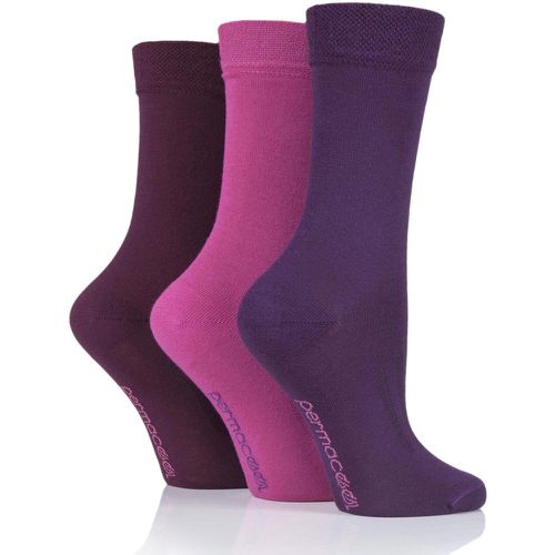 Mens and Ladies 3 Pair PermaCool Evaporation Cooling Socks Pink / Purple 6-8.5 Unisex - SockShop - Modalova