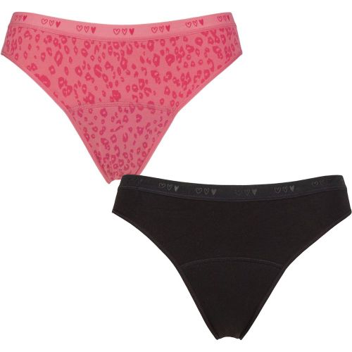 Girls and Teens 2 Pack First Period Bikini Briefs Age 10-11 - Love Luna - Modalova