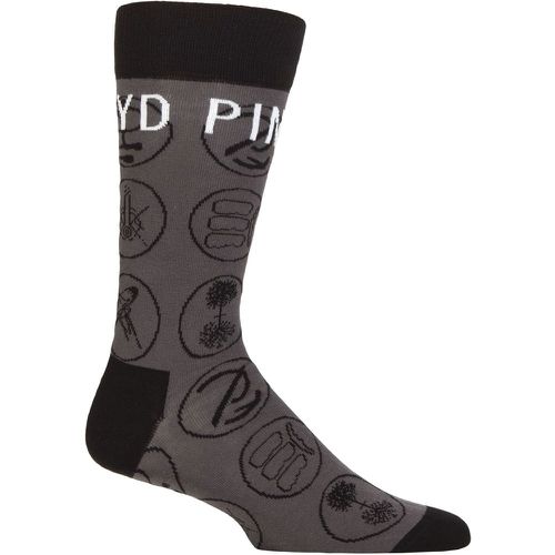 Music Collection 1 Pair Pink Floyd Cotton Socks Later Years One Size - SockShop - Modalova