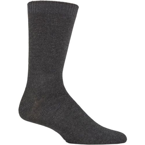 Mens 1 Pair Colour Burst Leisure Weight Bamboo Socks Charcoal 7-11 Mens - Lazy Panda - Modalova