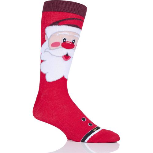 Mens and Women's SOCKSHOP 1 Pair Bamboo Fun & Novelty Socks Santa 7-11 Mens - Lazy Panda - Modalova