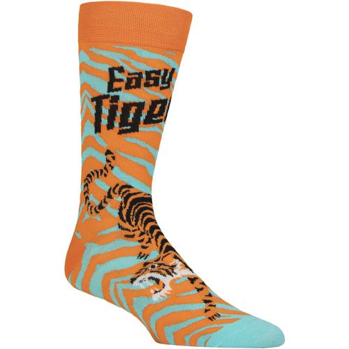 Mens and Women's SOCKSHOP 1 Pair Bamboo Fun & Novelty Socks Easy Tiger 7-11 - Lazy Panda - Modalova