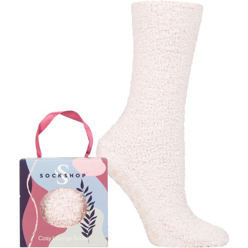 Ladies 1 Pair Chenille & Cosy Gift Boxed Socks Baby 4-8 Ladies - SockShop - Modalova