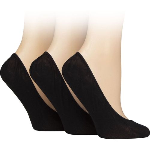 Pair Cotton Rich Shoeliners Ladies Small/Medium - SockShop - Modalova