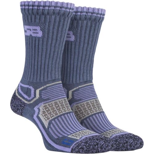 Pair Lilac with BlueGuard Aerobic Socks Ladies 4-8 Ladies - Storm Bloc - Modalova