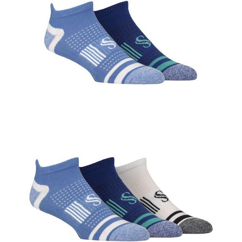 Mens 5 Pair Sport Performance Technical Socks Multi 7-11 Mens - SockShop - Modalova