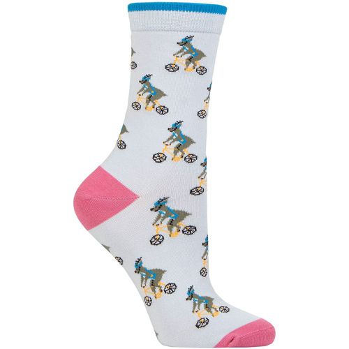 Women's 1 Pair Bamboo and Organic Cotton Animal Socks 4-7 Ladies - Thought - Modalova