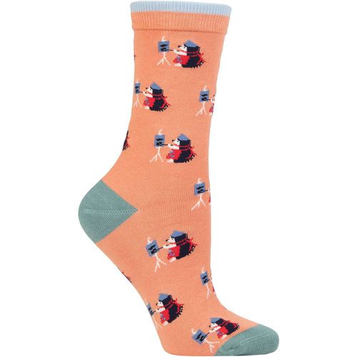 Ladies 1 Pair Thought Bamboo and Organic Cotton Animal Socks 4-7 Ladies - SockShop - Modalova