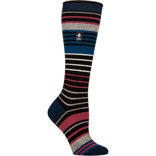 Women's 1 Pair Heat Holders 1.0 TOG Apres Ski Ultra Lite Ski Socks Jura Black / Teal 4-8 - SockShop - Modalova