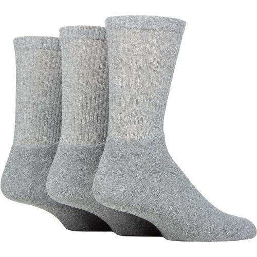 Mens 3 Pair SOCKSHOP 100% Recycled Plain Cotton Sports Socks 7-11 Mens - TORE - Modalova