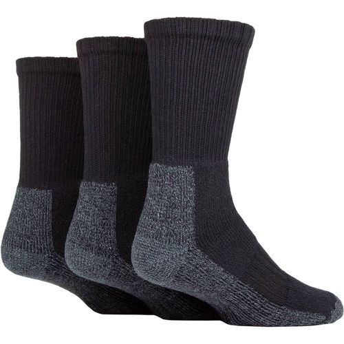 Women's 3 Pair Safety Boot Socks 4-8 Ladies - Workforce - Modalova