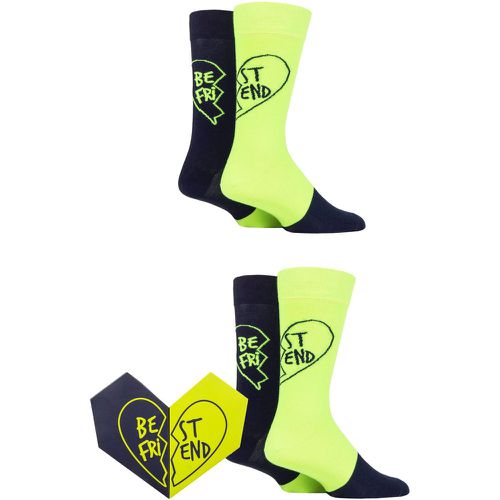 Happy Socks 2 Pair Bestie Gift Boxed Socks Multi 7.5-11.5 Unisex - SockShop - Modalova