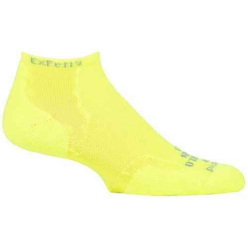 Mens and Women's 1 Pair Experia By Cushioned Running Micro Mini Crew Socks Electric Avenue 8-9.5 - Thorlos - Modalova