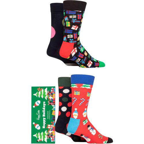 Mens and Women's 4 Pair Gift Bonanza Gift Boxed Socks Multi 4-7 Unisex - Happy Socks - Modalova