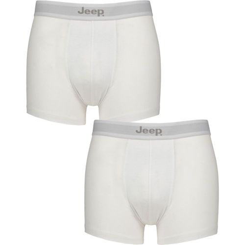 Pack Cotton Plain Fitted Hipster Trunks Men's Large - Jeep - Modalova