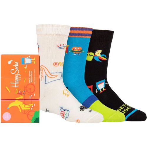 Kids 3 Pair Better Together Socks Gift Set Multi 4-6 Years - Happy Socks - Modalova