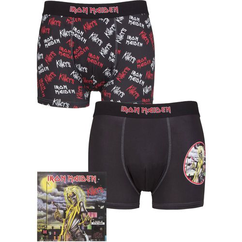 Iron Maiden 2 Pack Exclusive to Gift Boxed Boxer Shorts Small - SockShop - Modalova