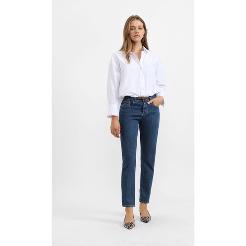 Jeans a gamba dritta con cintura - Please - Modalova