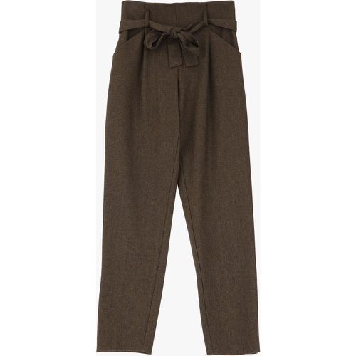 Pantaloni sartoriali con cintura - Please - Modalova