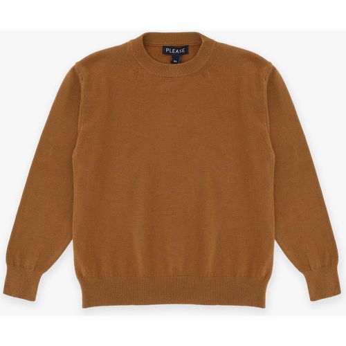 Pullover bambino tinta unita - Please - Modalova