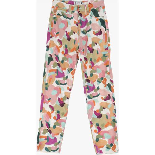 Pantaloni slim-fit fantasia - Please - Modalova