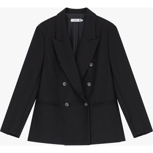 Blazer con abbottonatura doppia - Please - Modalova