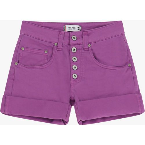 Shorts con chiusura a cinque bottoni - Please - Modalova