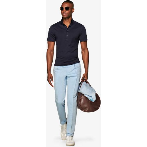 Strick-popover Navy Kurzarm - SuitSupply - Modalova