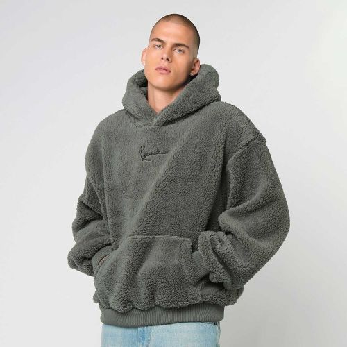 Signature Teddy Hoodie Homme Hoodies & Sweatshirts Taille S Vêtements - Karl Kani - Modalova