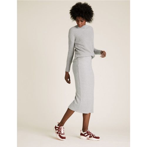 Midi Straight Skirt grey - Marks & Spencer - Modalova