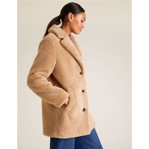 Teddy Coat brown - Marks & Spencer - Modalova