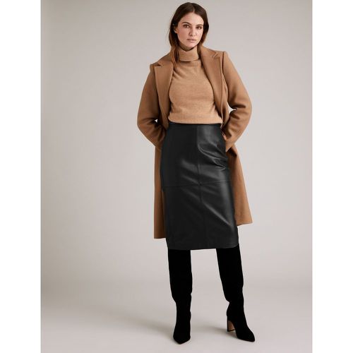 Leather Pencil Skirt black - Marks & Spencer - Modalova