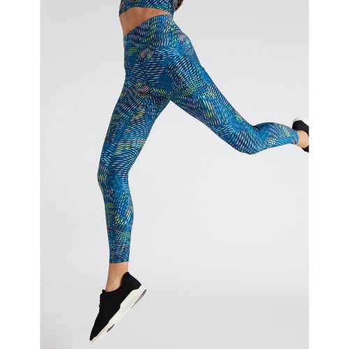 Go Move Printed Gym Leggings blue - Marks & Spencer - Modalova