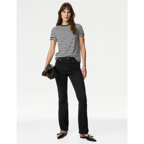 Eva Bootcut Jeans with Stretch black - Marks & Spencer - Modalova