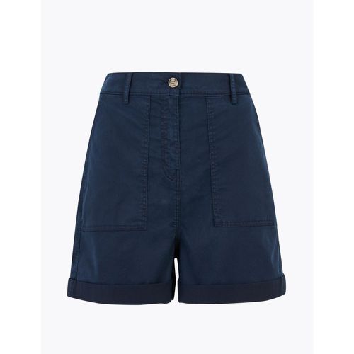 Cotton Blend Cargo Chino Shorts - Marks & Spencer - Modalova