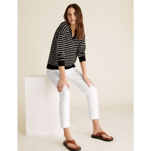 Mia Slim Cropped Trousers white - Marks & Spencer - Modalova
