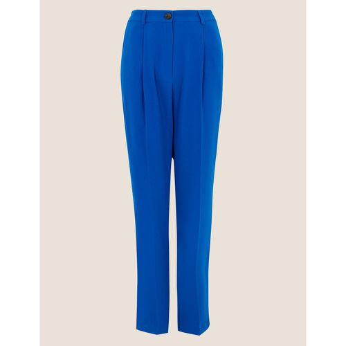 Crepe Tapered 7/8 Trousers blue - Marks & Spencer - Modalova