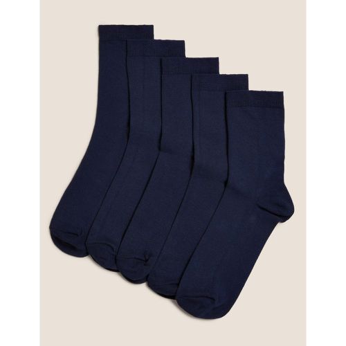 Pk Cotton Rich Ankle High Socks - Marks & Spencer - Modalova
