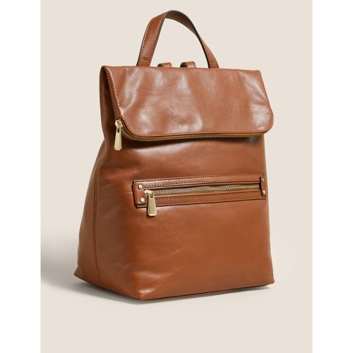 Leather Backpack brown - Marks & Spencer - Modalova