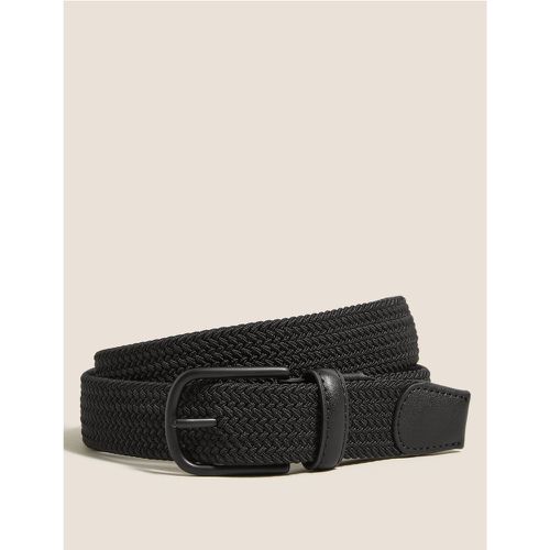Stretch Woven Belt black - Marks & Spencer - Modalova
