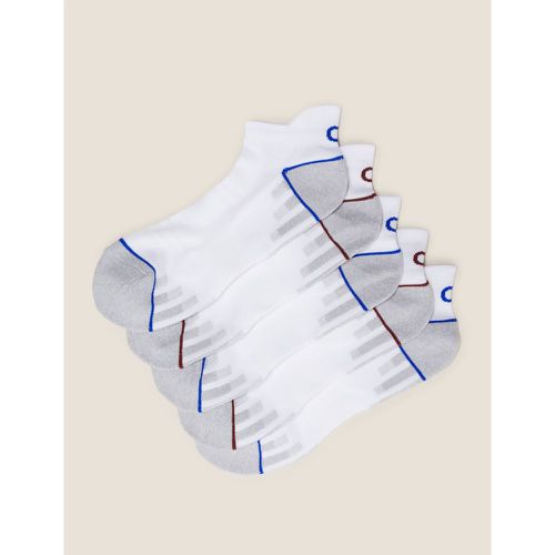 Pack Cushioned Trainer Socks white - Marks & Spencer - Modalova