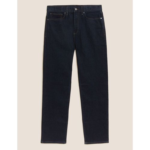 Big & Tall Regular Fit Cotton Jeans navy - Marks & Spencer - Modalova