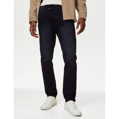 Slim Fit Stretch Jeans navy - Marks & Spencer - Modalova