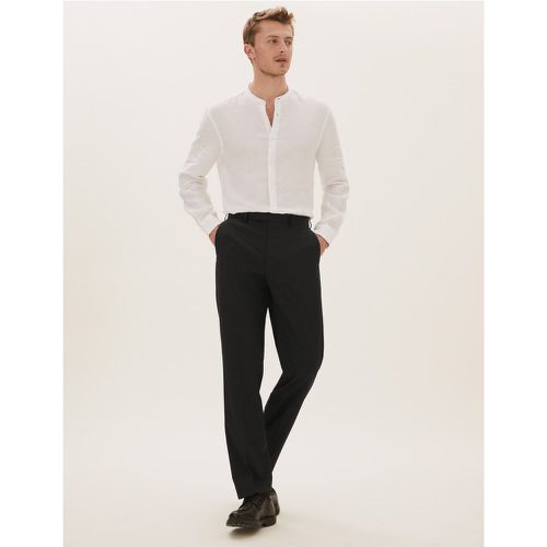 Black Regular Fit Trousers black - Marks & Spencer - Modalova
