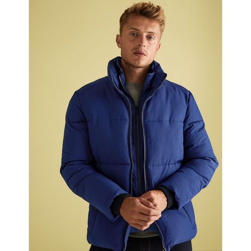Padded Puffer Jacket with Stormwear™ blue - Marks & Spencer - Modalova